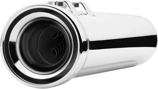 Cobra Chrome 4in Neighbor Hater Slip On Muffler Exhaust