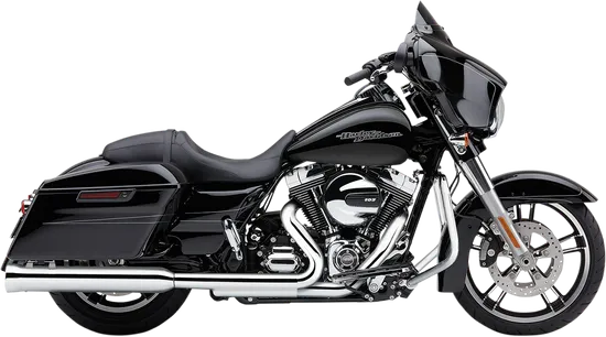 Cobra Chrome 4in Neighbor Hater Slip On Muffler Exhaust