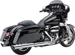 Cobra Chrome 4in 909 Scalloped Slip On Muffler