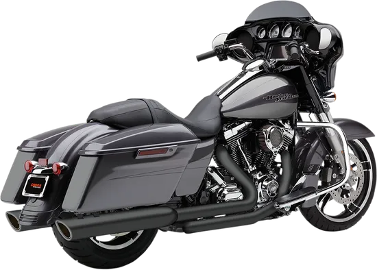 Cobra Black 4in 909 Scalloped Slip On Muffler