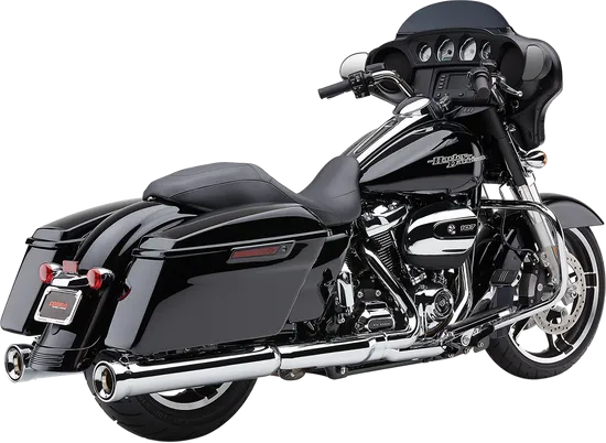 Cobra Chrome 4in Neighbor Hater Slip On Muffler Exhaust