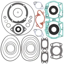Vertex Complete Engine Rebuild Gasket Kit with Oil Seals