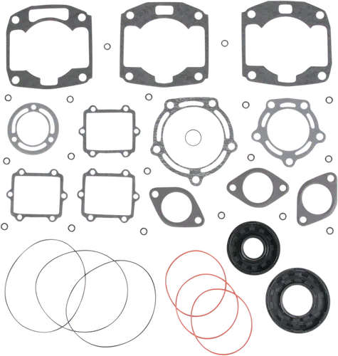Vertex Complete Engine Rebuild Gasket Kit with Oil Seals