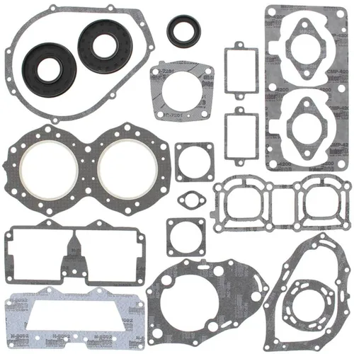 Vertex Complete Engine Rebuild Gasket Kit with Oil Seals 1