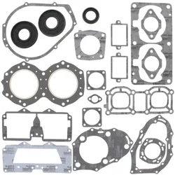 Vertex Complete Engine Rebuild Gasket Kit with Oil Seals