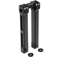 Kuryakyn 12in Black Billet Aluminum Handlebar Riser
