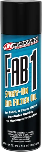Maxima Fab 1 Fabric and Foam Spray On Air Filter Oil Treatment 13 oz