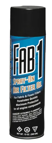 Maxima Fab 1 Fabric and Foam Spray On Air Filter Oil Treatment 13 oz