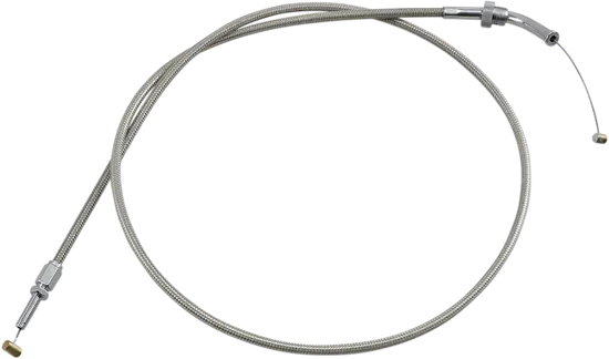 Motion Pro Armor Coat Stainless Steel Push Throttle Cable +6in
