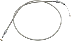 Motion Pro Armor Coat Stainless Steel Push Throttle Cable +6in