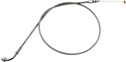 Motion Pro Armor Coat Stainless Steel Pull Throttle Cable +6in 