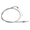 Motion Pro Armor Coat Stainless Steel Pull Throttle Cable +6in 