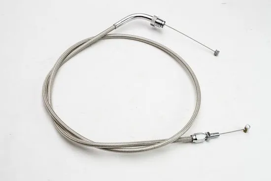 Motion Pro Armor Coat Stainless Steel Push Throttle Cable