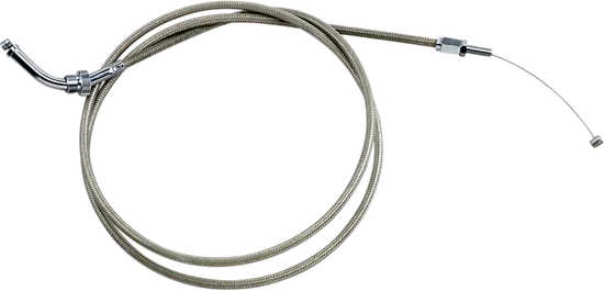Motion Pro Armor Coat Stainless Steel Push Throttle Cable +6in