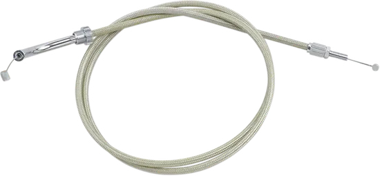 Motion Pro Armor Coat Stainless Steel Push Throttle Cable