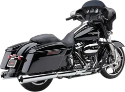 Cobra Chrome 4.5in Power Flo Slip On Muffler Exhaust