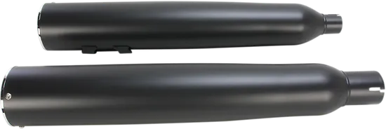 Cobra Black 4.5in Power Flo Slip On Muffler Exhaust