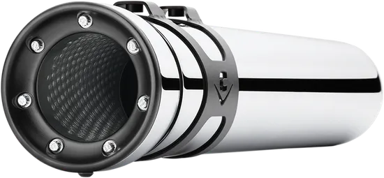 Cobra Chrome Race Pro Slip On Muffler Exhaust