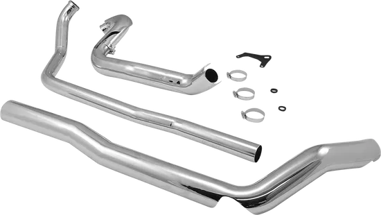Cobra Chrome True Dual Head Pipe Header