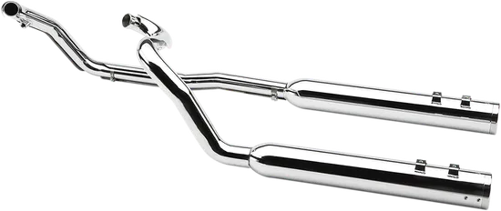 Cobra Chrome True Dual Head Pipe Header