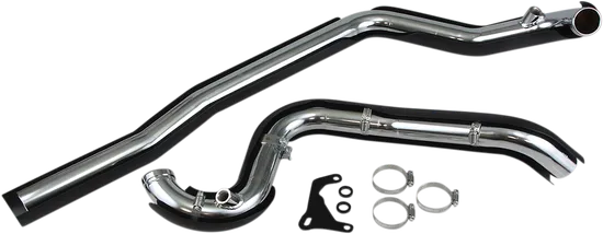 Cobra Black True Dual Head Pipe Header