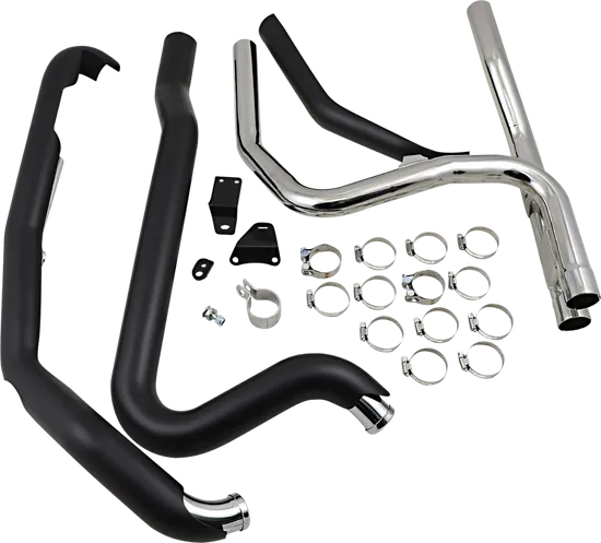 Cobra Black Powerport Dual Head Pipe Header