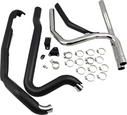 Cobra Black Powerport Dual Head Pipe Header