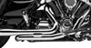 Cobra Chrome Pro Chamber Dual Bung Header Headpipes