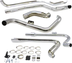 Cobra Chrome True Dual Head Pipe Header