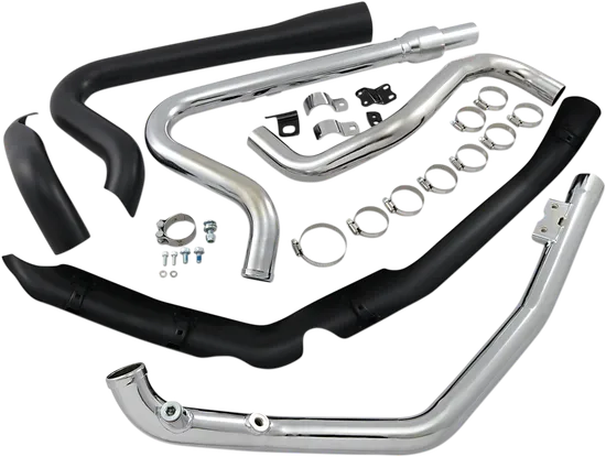 Cobra Black True Dual Head Pipe Header