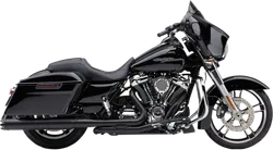 Cobra Black Neighbor Hater Dual Cut Slip On Muffler Exhaust