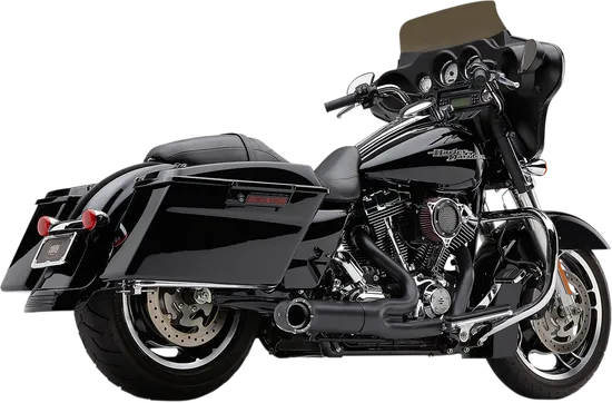 Cobra Black 2 Into 1 Full Exhaust Muffler