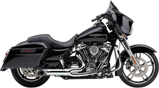 Cobra Chrome 2 Into 1 Full Exhaust Muffler