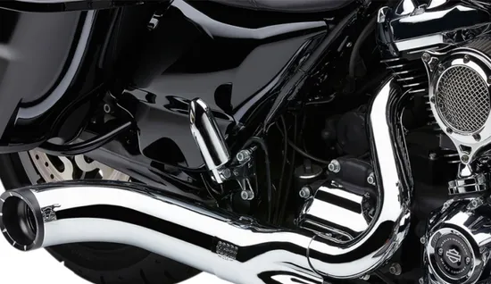 Cobra Chrome 2 Into 1 Full Exhaust Muffler