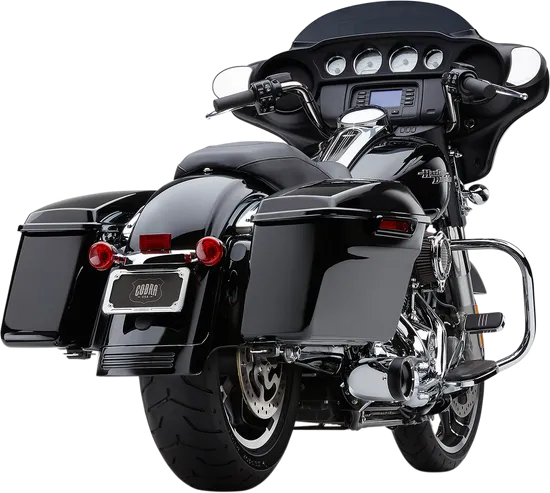 Cobra Chrome 2 Into 1 Full Exhaust Muffler