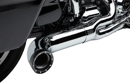 Cobra Chrome 2 Into 1 Full Exhaust Muffler