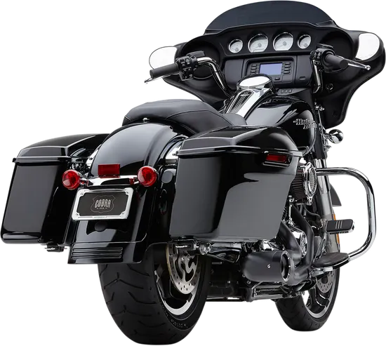 Cobra Black 2 Into 1 Full Exhaust Muffler