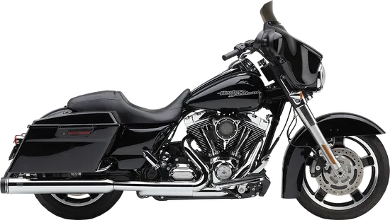 Cobra Chrome 4in Neighbor Haters Slip On Muffler Exhaust