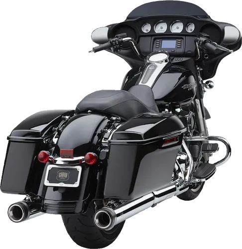 Cobra Chrome 4in Neighbor Haters Slip On Muffler Exhaust