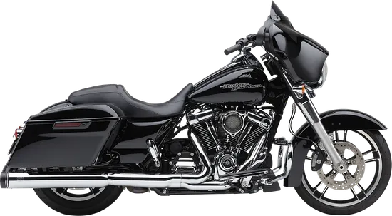 Cobra Chrome 4in Neighbor Haters Slip On Muffler Exhaust