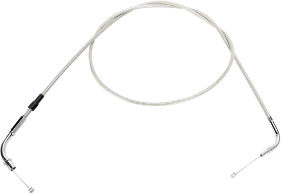 Motion Pro Armor Coat Stainless Steel Push Throttle Cable +8in