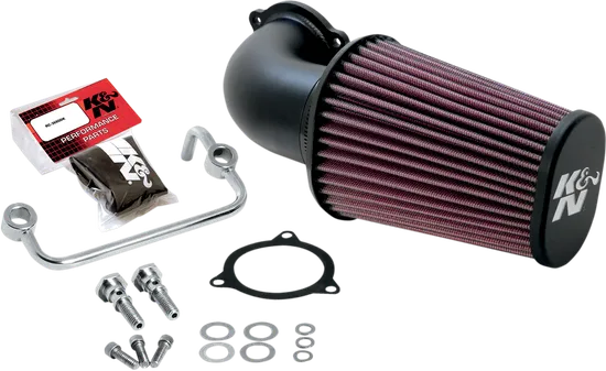 KN Aircharger Air Intake Filter Breather System Black