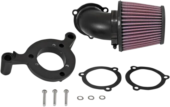 KN Aircharger Air Intake Breather System Fairing Black