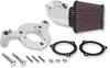 KN Aircharger Air Intake Breather System Fairing Chrome