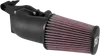 KN Aircharger Air Intake Filter Breather System Black