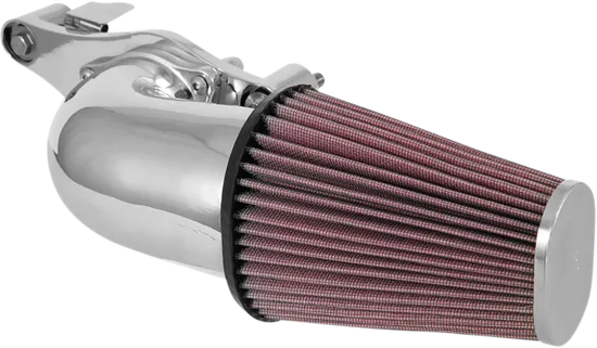 KN Aircharger Air Intake Filter Breather System Chrome