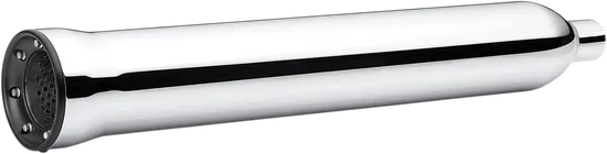 Cobra Chrome Straight Cut RPT Slip On Muffler Exhaust