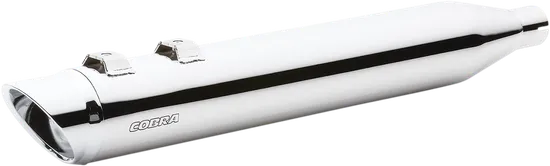 Cobra Chrome Tri Flo Slip On Muffler Exhaust