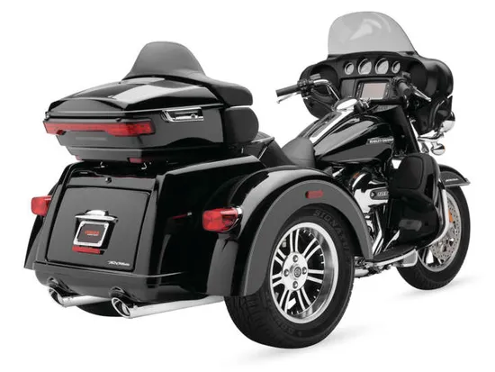 Cobra Chrome Tri Flo Slip On Muffler Exhaust