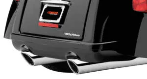 Cobra Chrome 4in 909 Scalloped Slip On Muffler